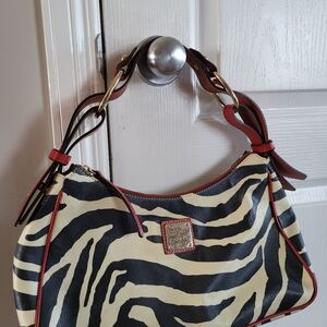 Dooney and Bourke Zebra Print Purse